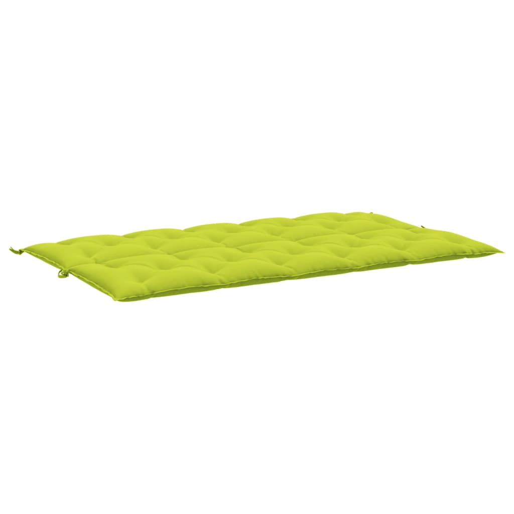 vidaXL Garden Bench Cushions 2pcs Bright Green 70.9"x19.7"x2.8" Oxford Fabric