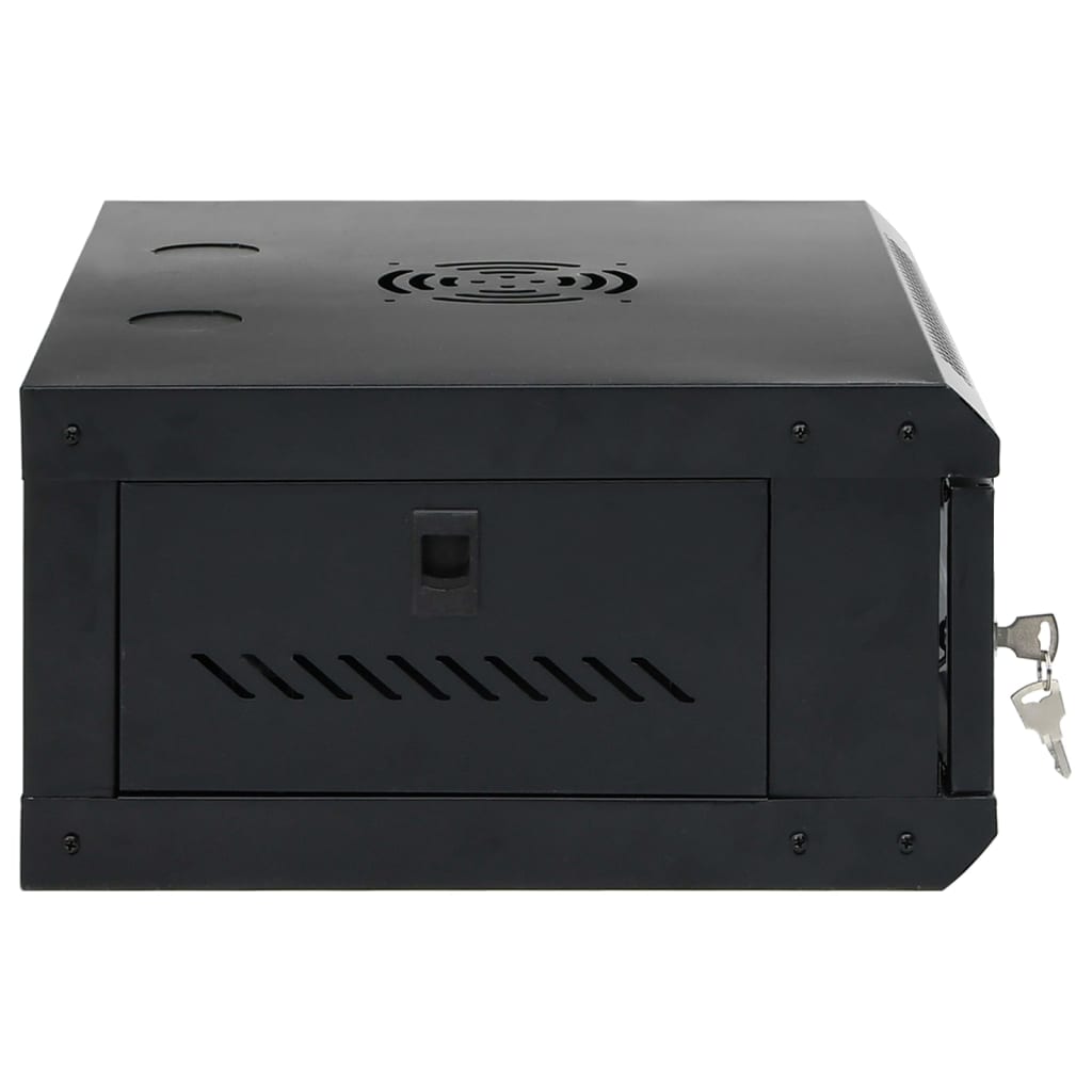 vidaXL 4U Wall Mounted Network Cabinet 19" IP20 20.9"x15.7"x8.3"