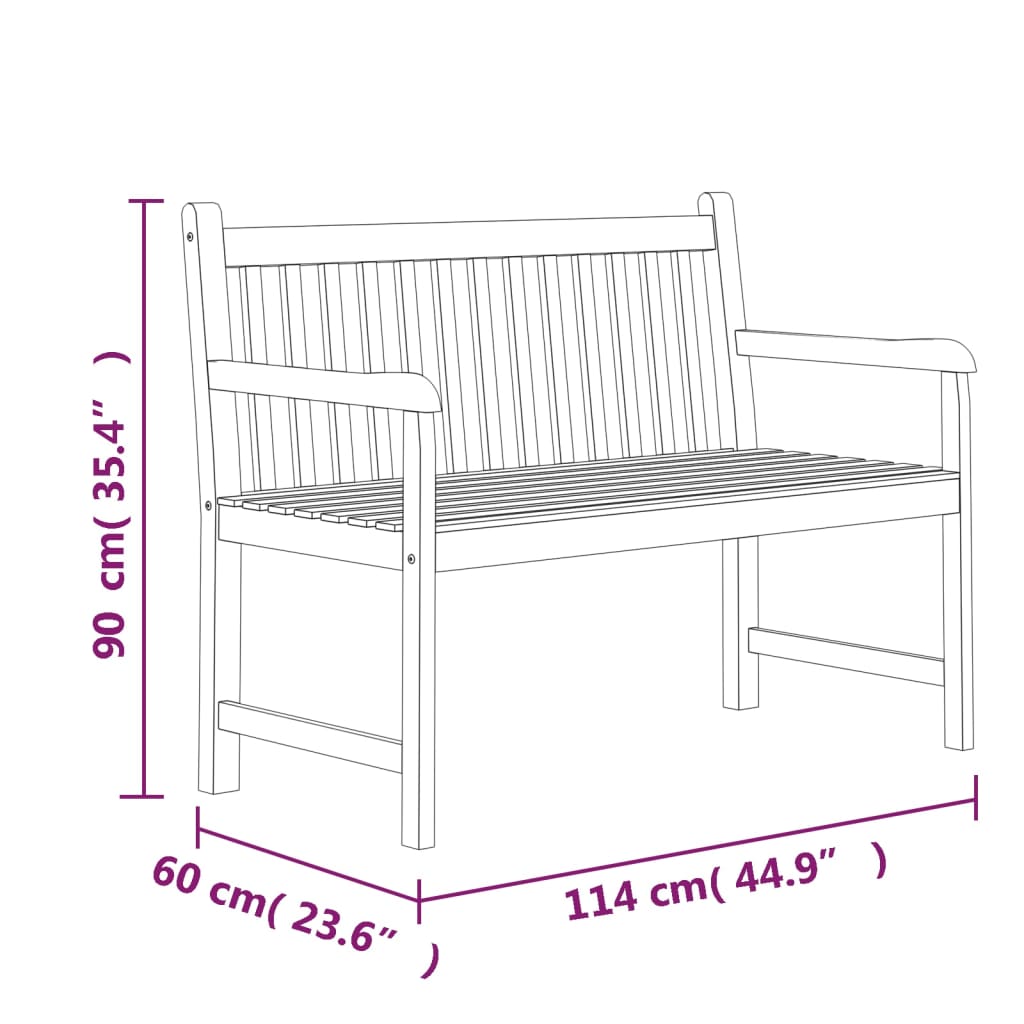 vidaXL 5 Piece Patio Dining Set Solid Wood Teak