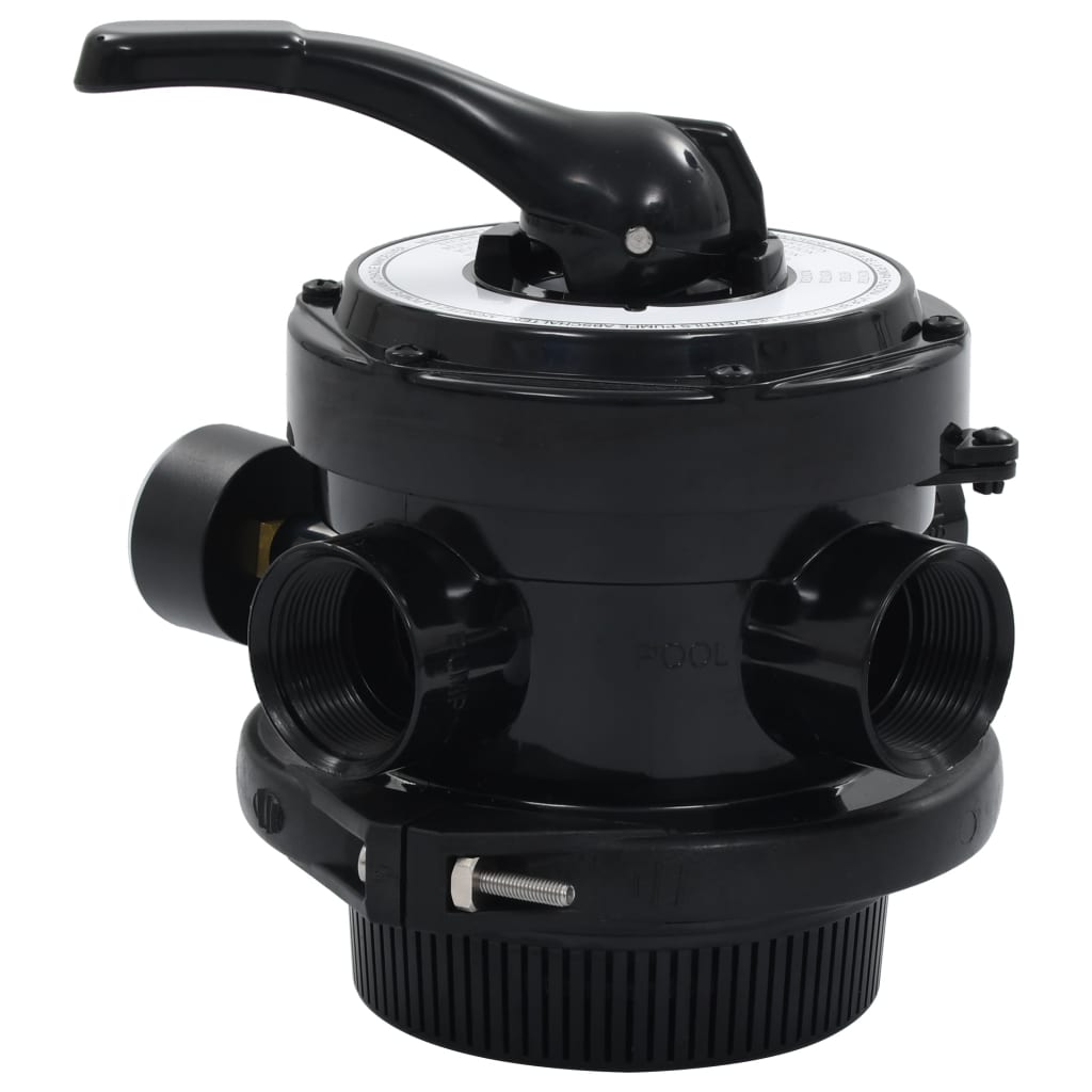 vidaXL Multiport Valve for Sand Filter ABS 1.5" 4-way