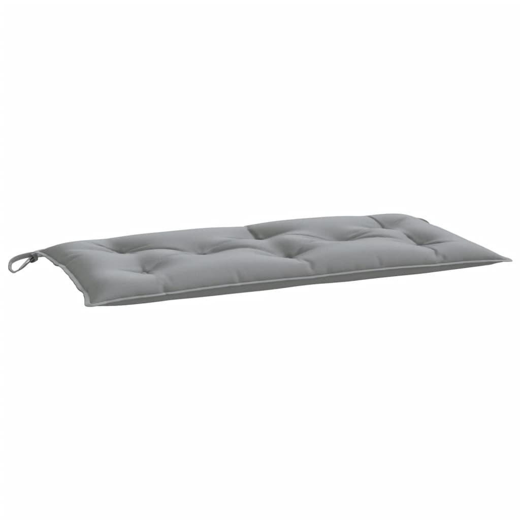 vidaXL Garden Bench Cushion Gray 43.3"x19.7"x2.8" Oxford Fabric