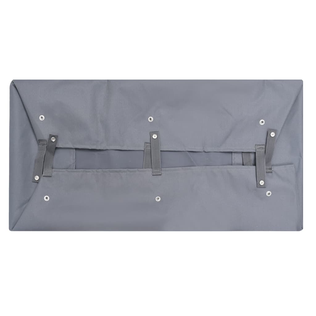 vidaXL Garden Cart Liner Dark Gray 31.9"x16.1"x8.3" Fabric