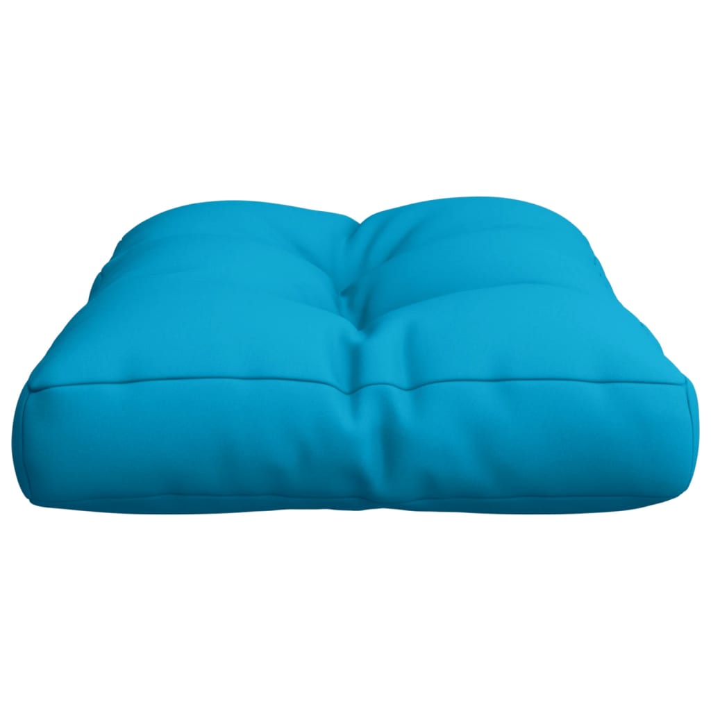 vidaXL Pallet Cushion Light Blue 19.7"x15.7"x4.7" Fabric