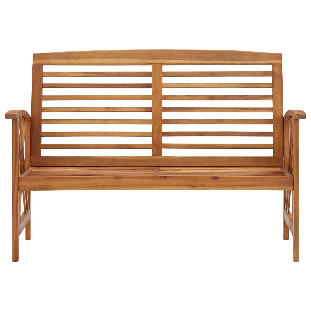 vidaXL Patio Bench 46.9" Solid Acacia Wood