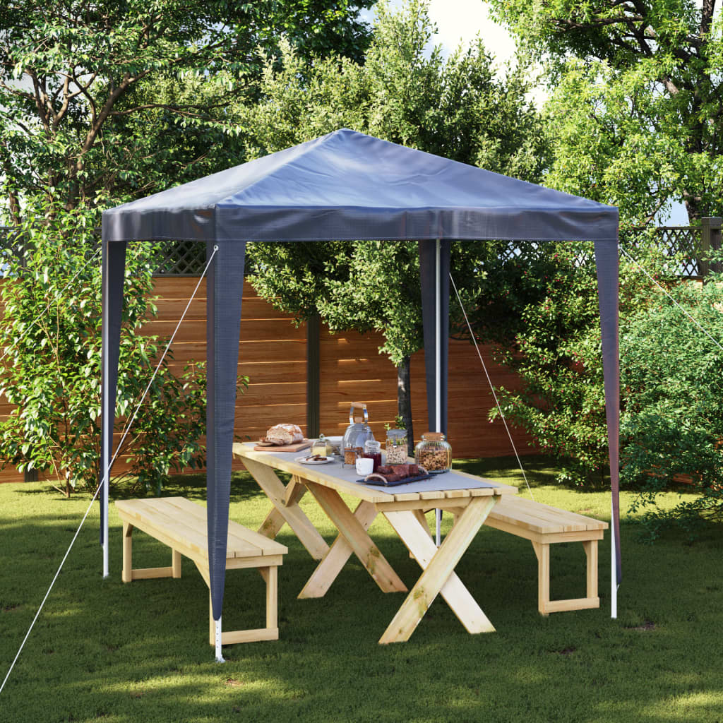 vidaXL Party Tent 6.6'x6.6' Blue