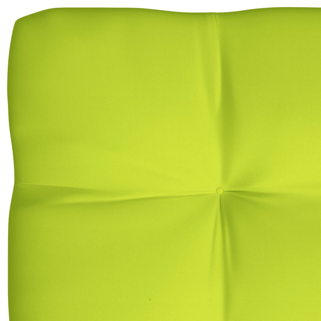 vidaXL Pallet Sofa Cushions 7 pcs Bright Green