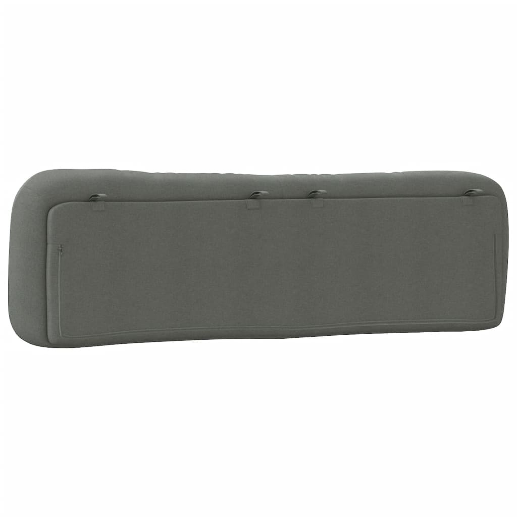 vidaXL Headboard Cushion Dark Gray 76" Fabric