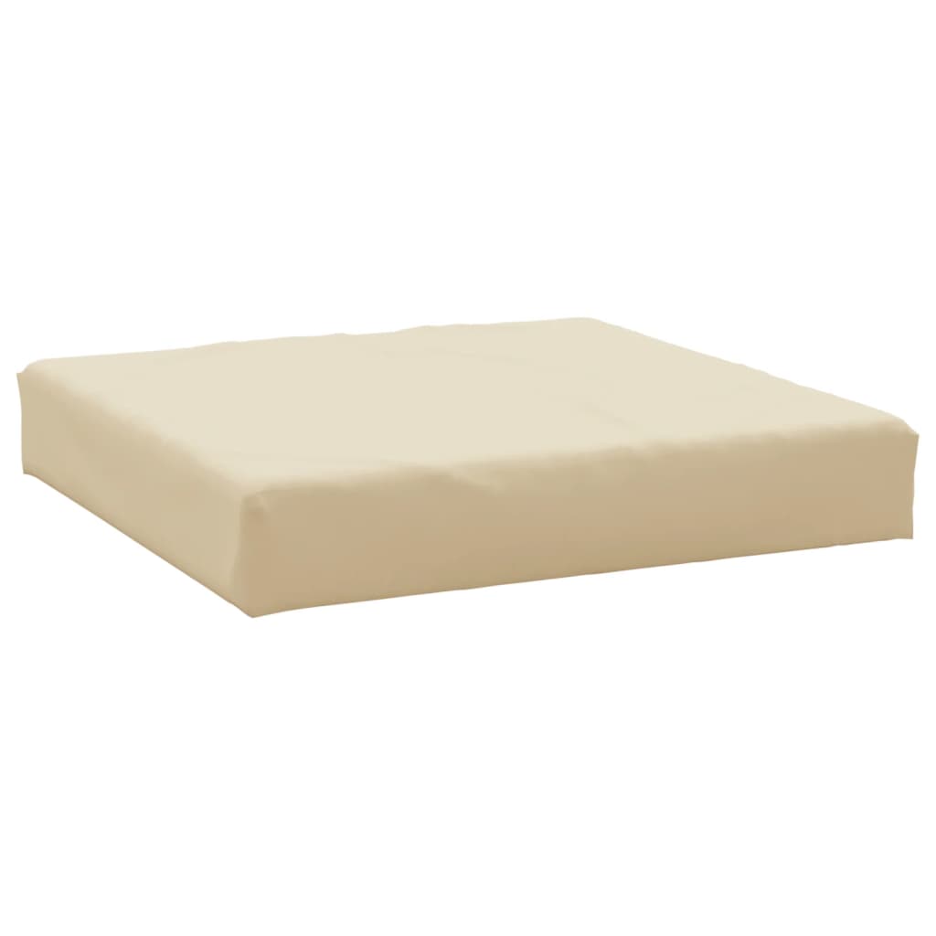 vidaXL Pallet Cushion Beige Oxford Fabric