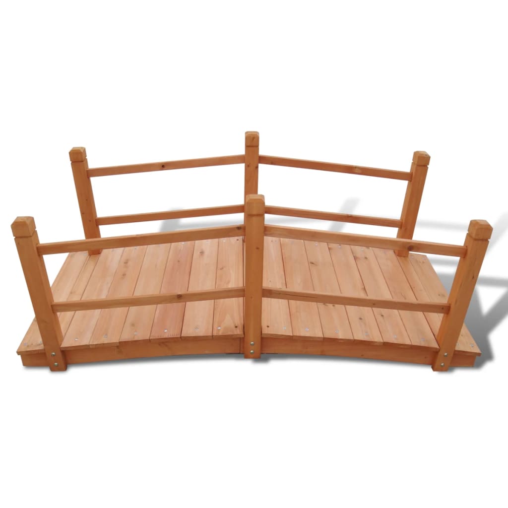 vidaXL Garden Bridge 55.1"x23.6"x22"