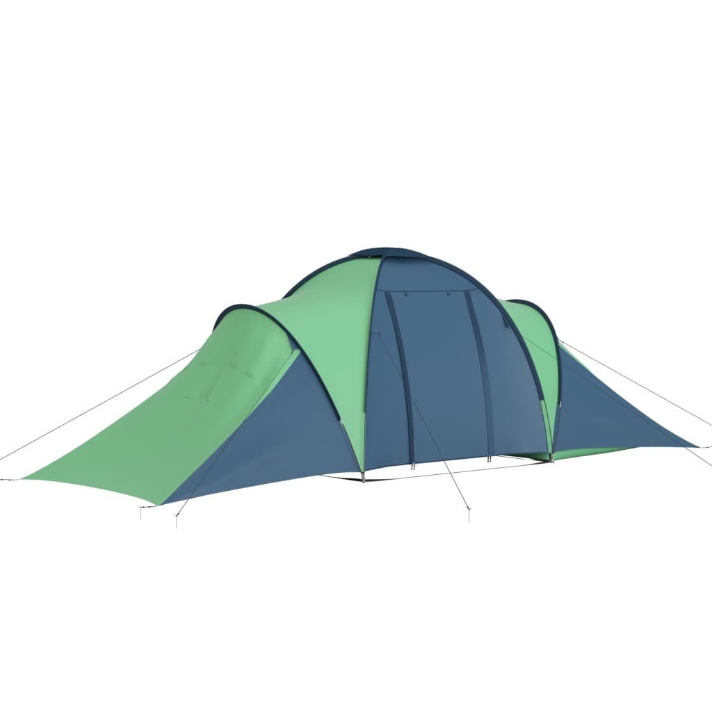 Bederven Geldschieter ethiek vidaXL Camping Tent 6 Persons Blue and Green | vidaXL.com