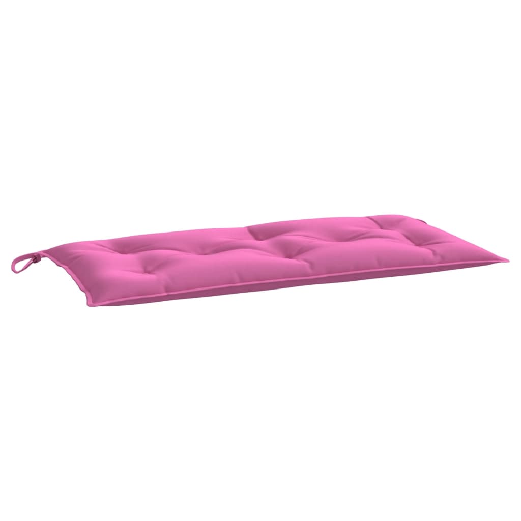 vidaXL Garden Bench Cushions 2pcs Pink 39.4"x19.7"x2.8" Fabric