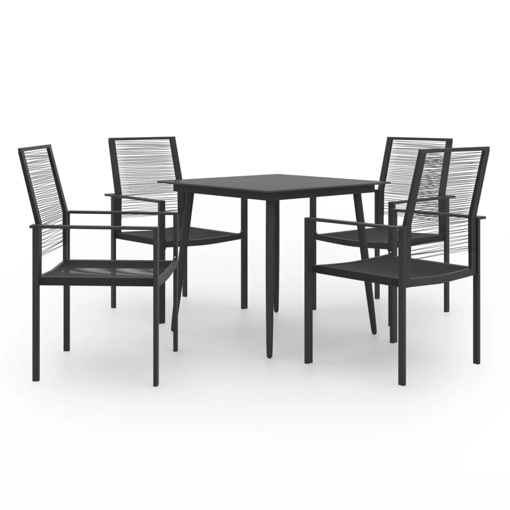 vidaXL 5 Piece Patio Dining Set