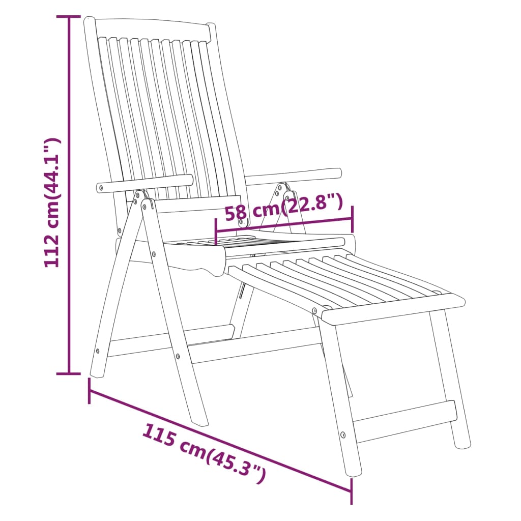 vidaXL 7 Piece Patio Dining Set Solid Wood Eucalyptus