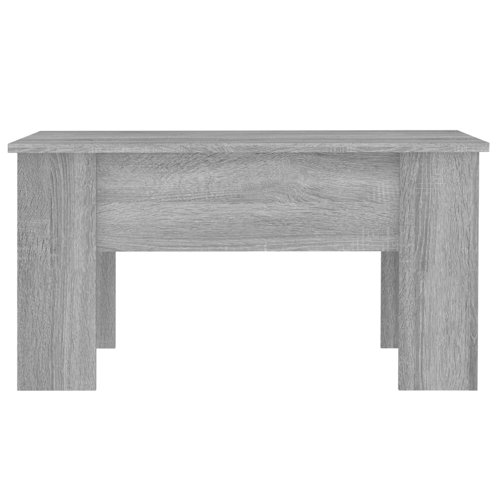 vidaXL Coffee Table Gray Sonoma 31.1"x19.3"x16.1" Engineered Wood