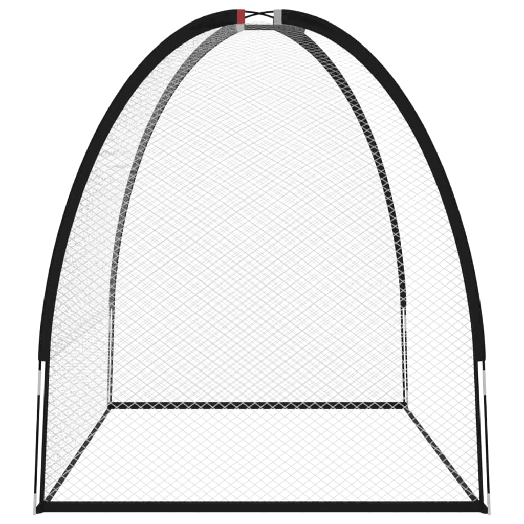 vidaXL Golf Practice Net Black 118.1"x59.1"x82.7" Polyester