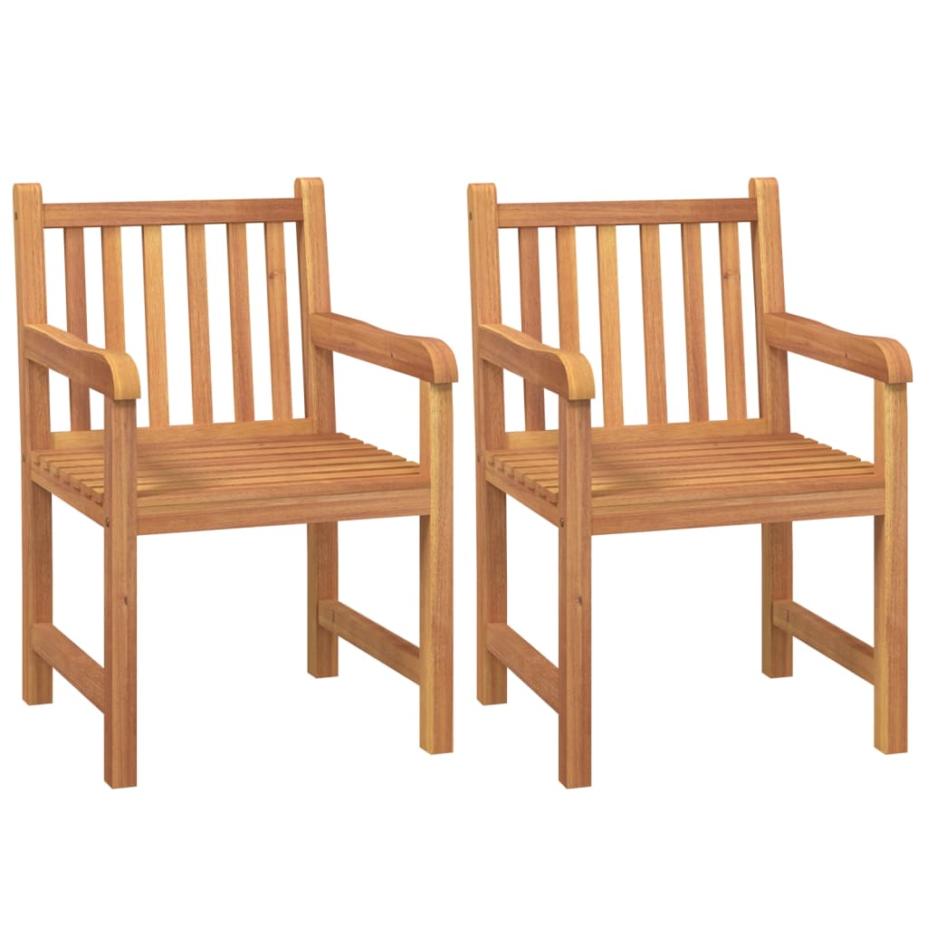 vidaXL 5 Piece Patio Dining Set Solid Wood Teak