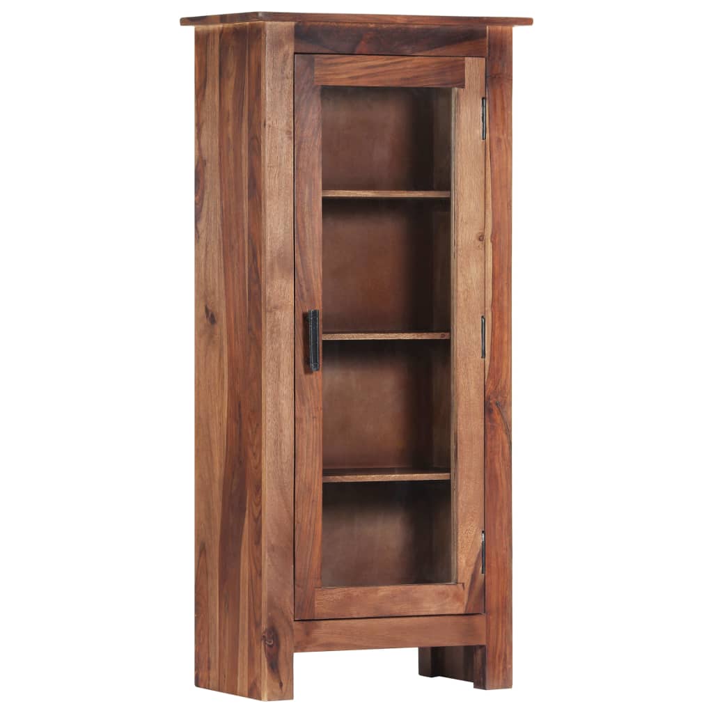 vidaXL Highboard 19.6"x11.8"x43.3" Solid Wood