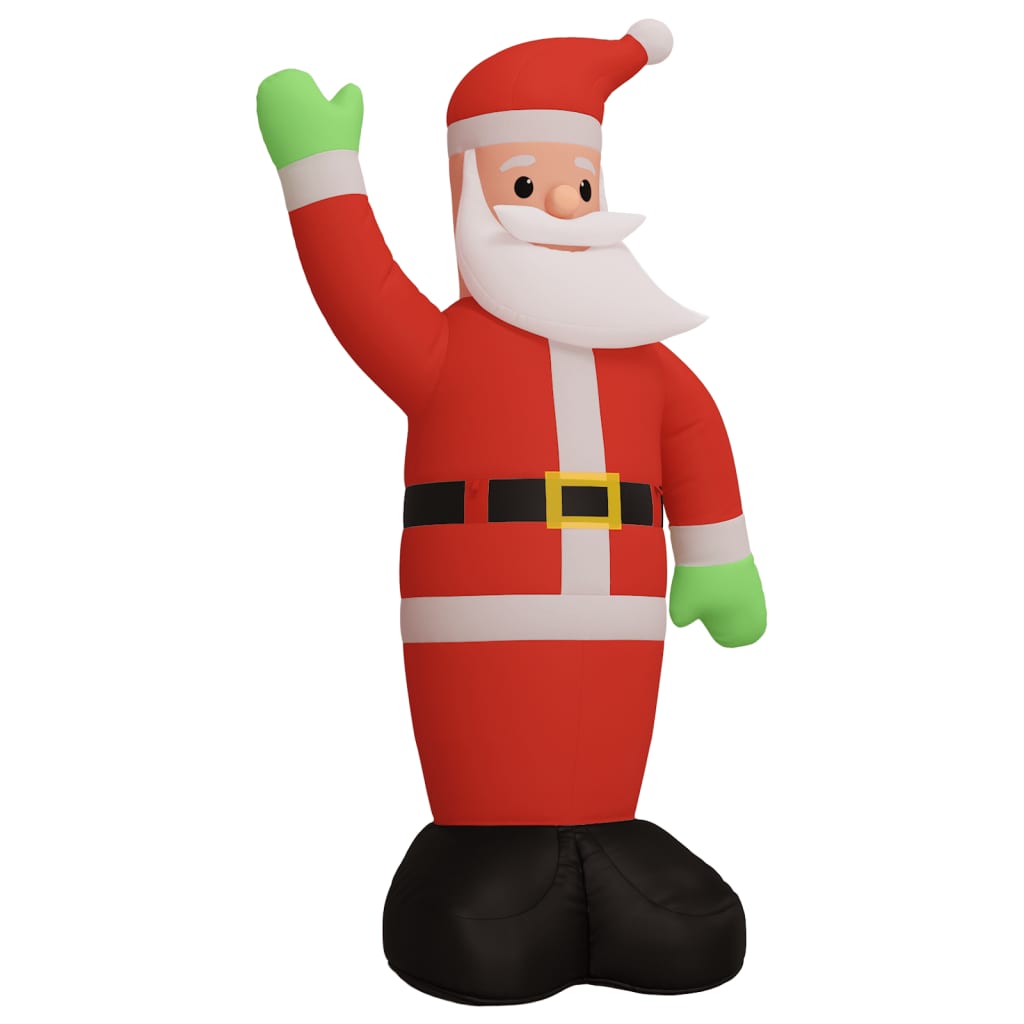 vidaXL Christmas Inflatable Santa Claus with LEDs 322.8"