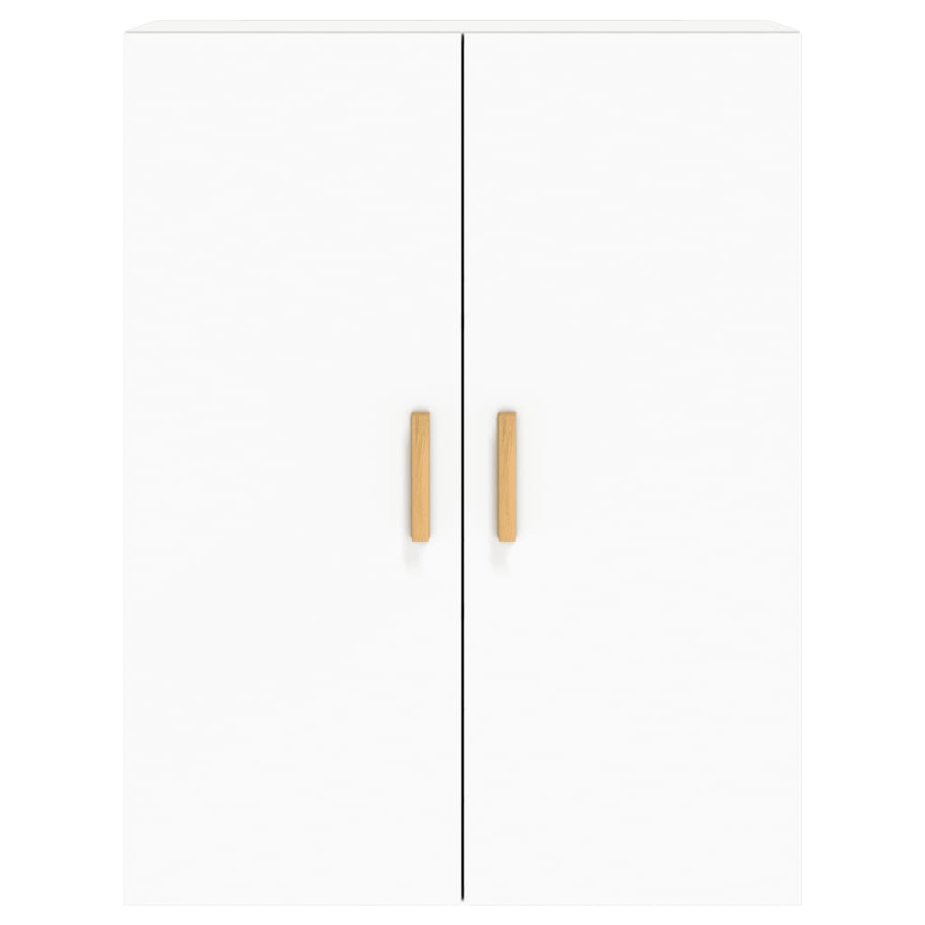 vidaXL Wall Mounted Cabinets 2 pcs White Engineered Wood