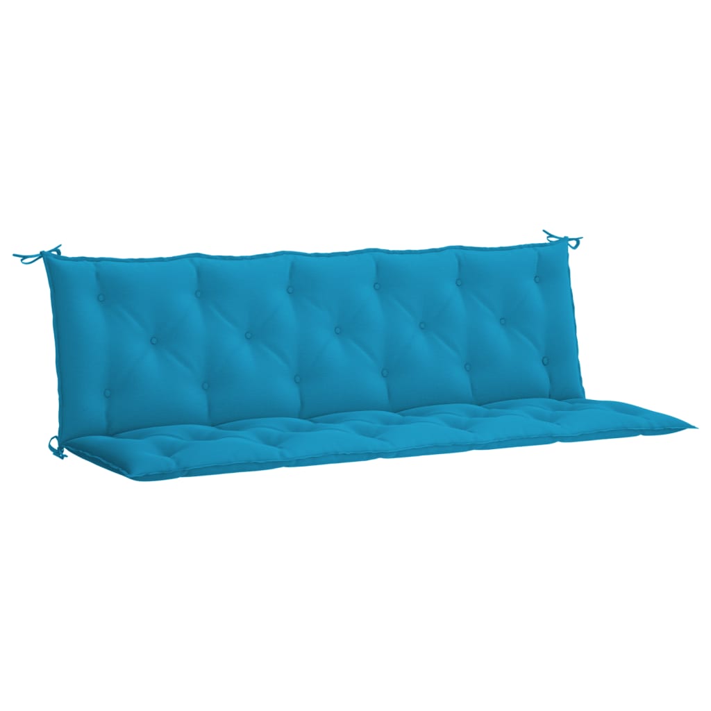 vidaXL Garden Bench Cushion Light Blue 70.9"x(19.7"+19.7")x2.8" Oxford Fabric