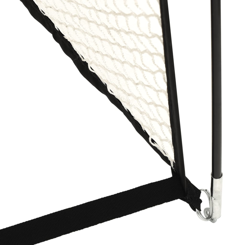 vidaXL Golf Practice Net Black 118.1"x59.1"x82.7" Polyester