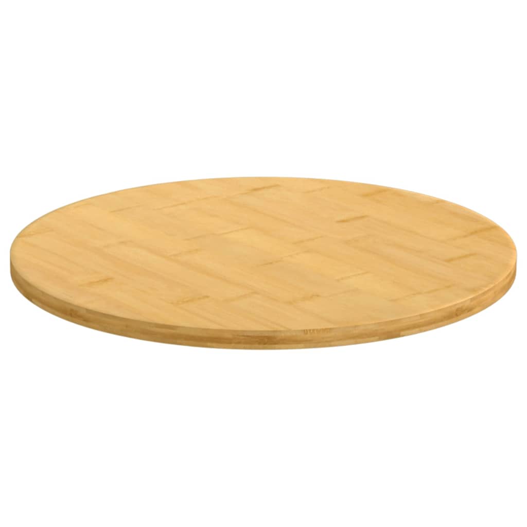 vidaXL Table Top Ø15.7"x0.6" Bamboo