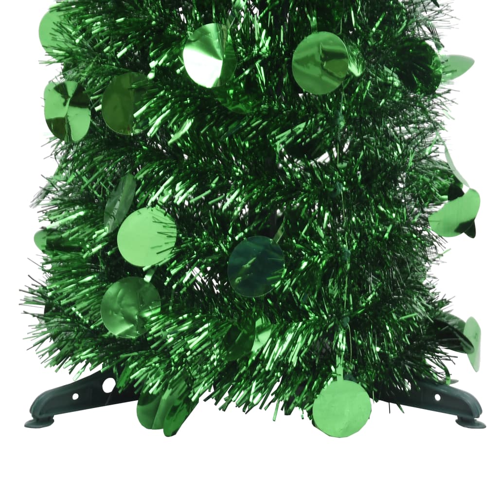 vidaXL Pop-up Artificial Christmas Tree Green 5 ft PET