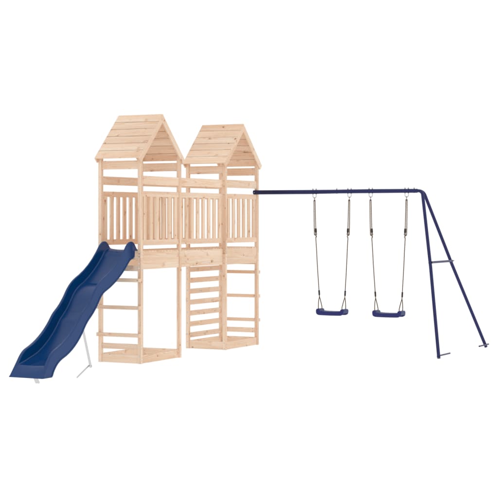 vidaXL Outdoor Playset Solid Wood Pine