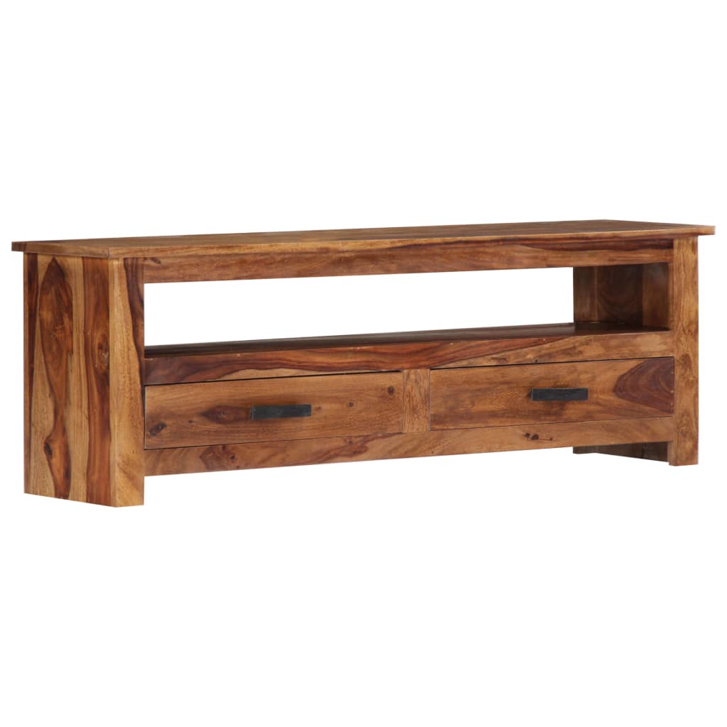 vidaXL TV Stand 46.5"x11.8"x15.7" Solid Wood