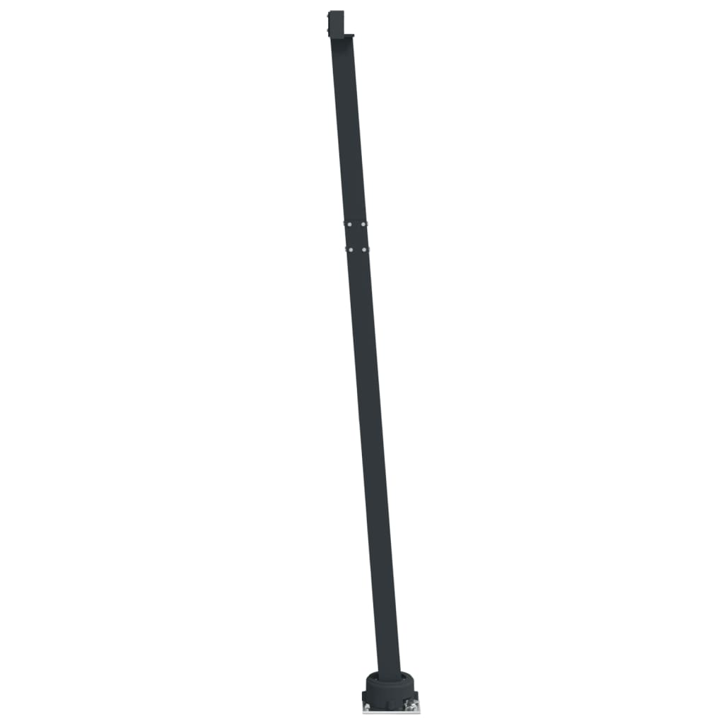 vidaXL Awning Post Set Anthracite 118.1"x96.5" Iron