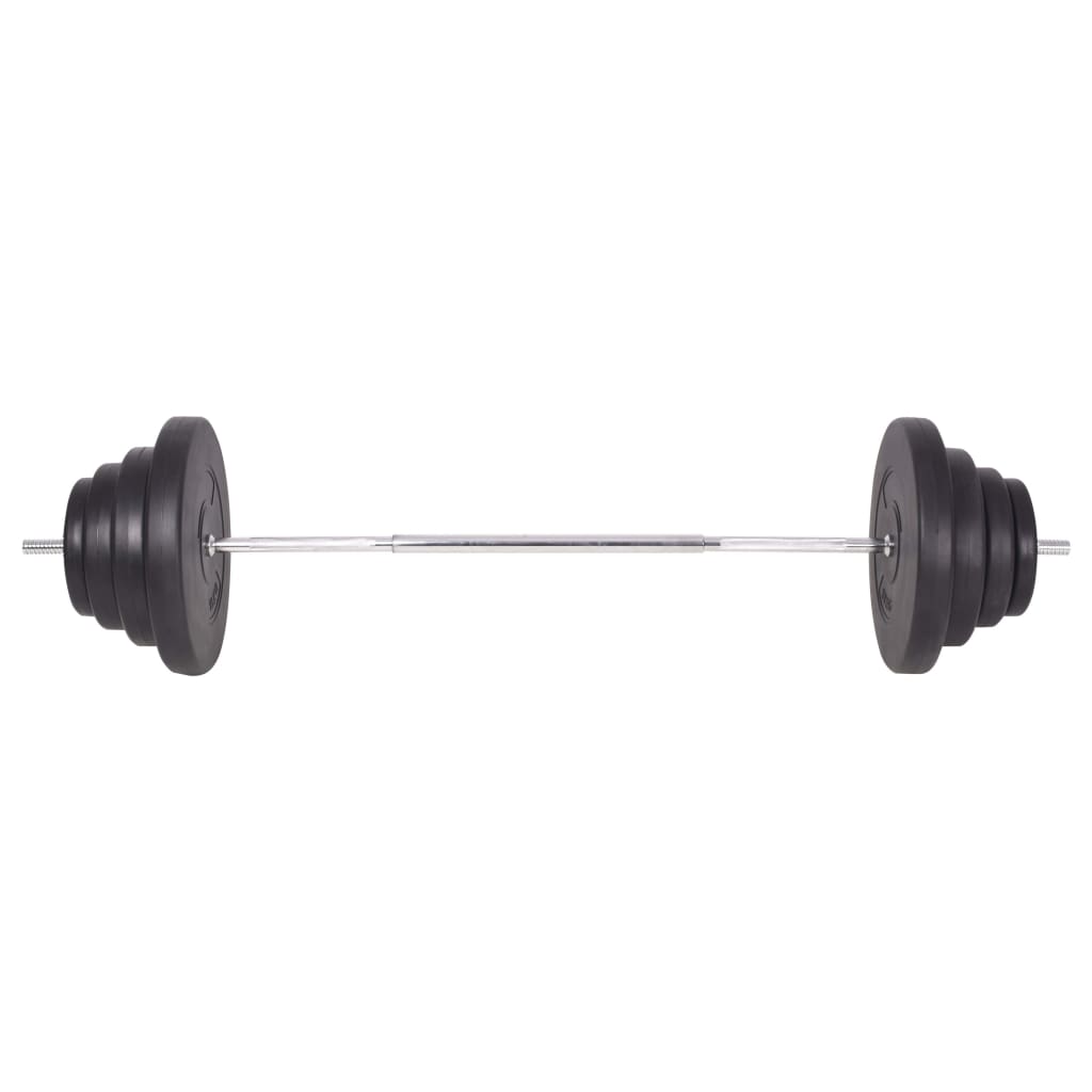 vidaXL Barbell and Dumbbell Set 264.6 lb