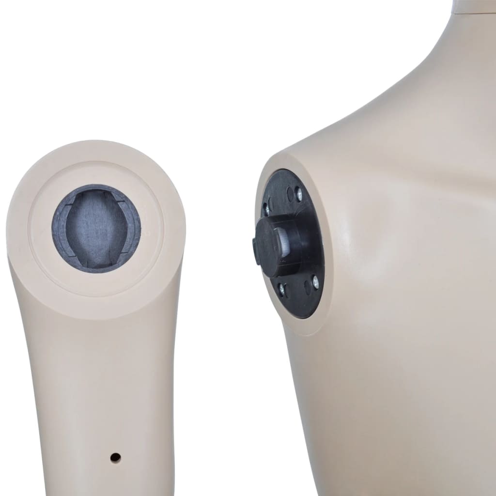 vidaXL Mannequin Man Round Head