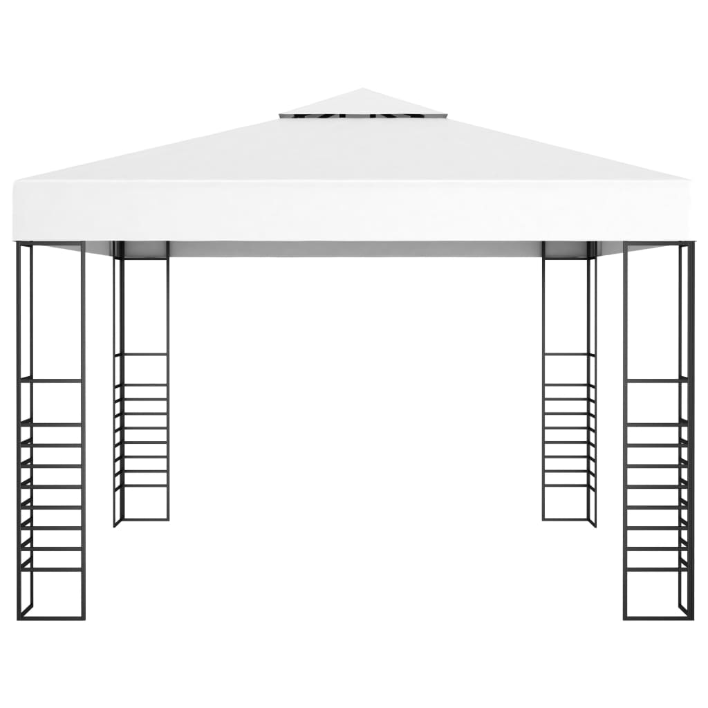 vidaXL Garden Marquee 118.1"x118.1" White