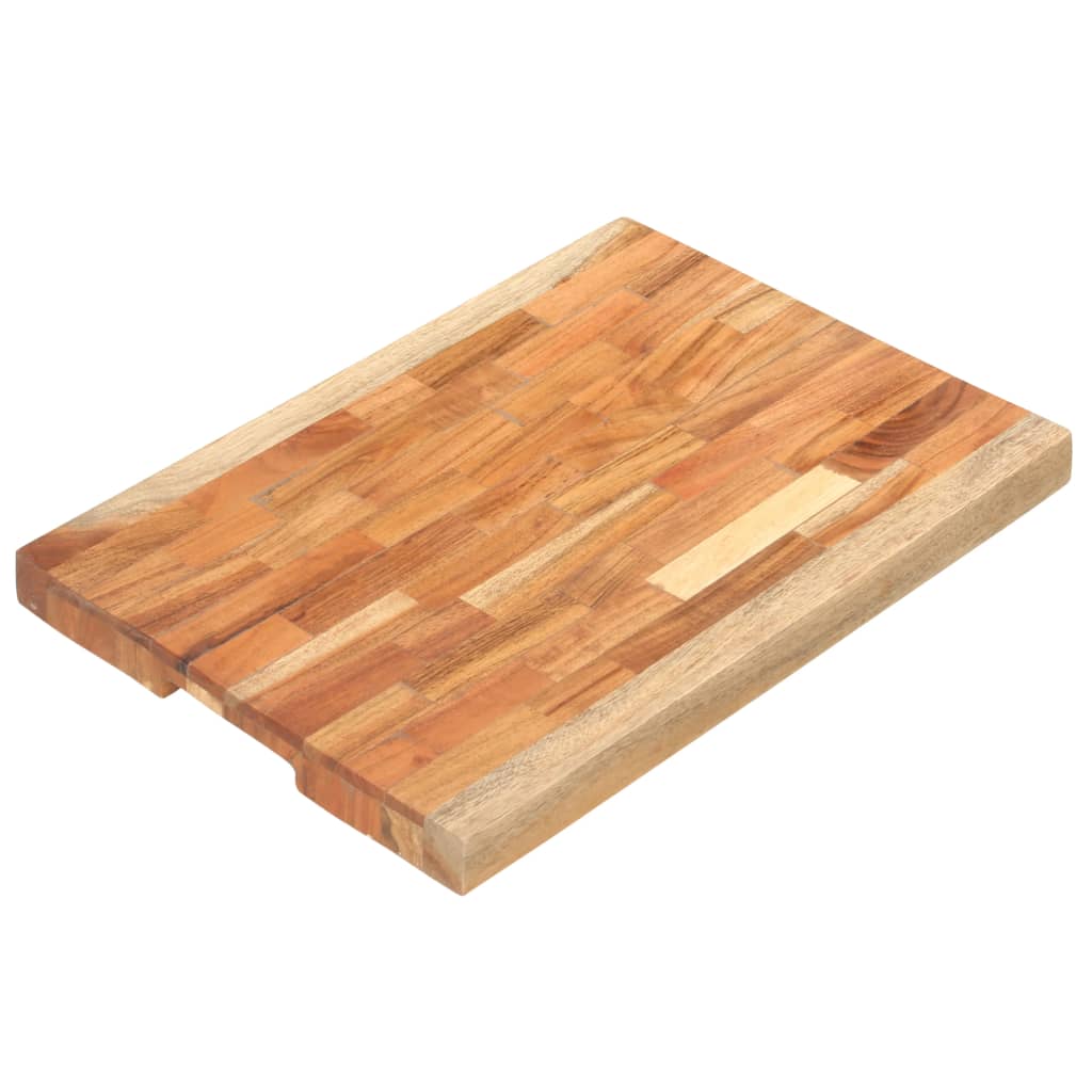 vidaXL Chopping Board 19.7"x13.8"x1.6" Solid Acacia Wood