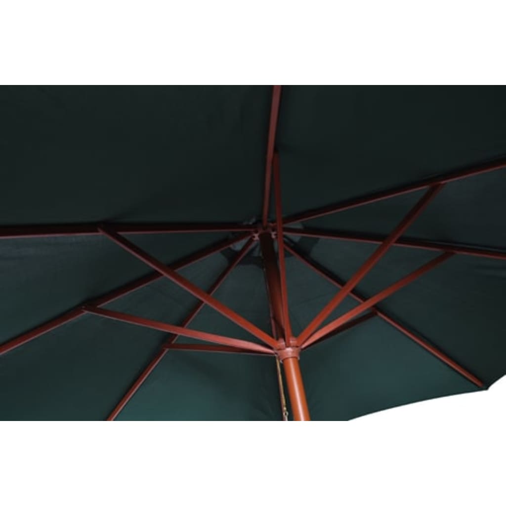 vidaXL Garden Parasol Green 101.6"