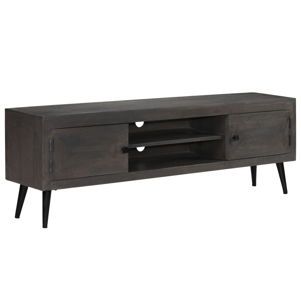 vidaXL TV Stand Solid Wood Mango 55.1"x11.8"x17.7"