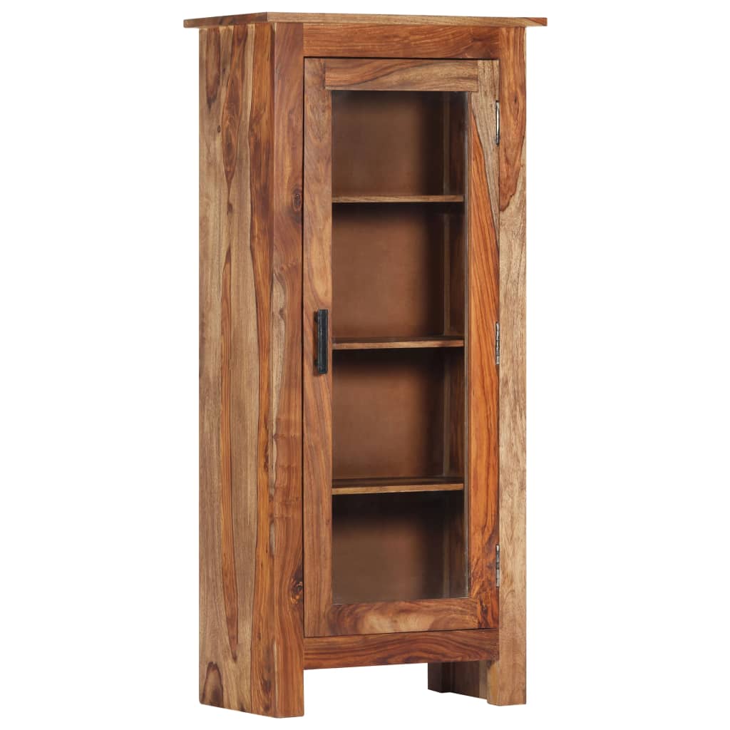 vidaXL Highboard 19.6"x11.8"x43.3" Solid Wood