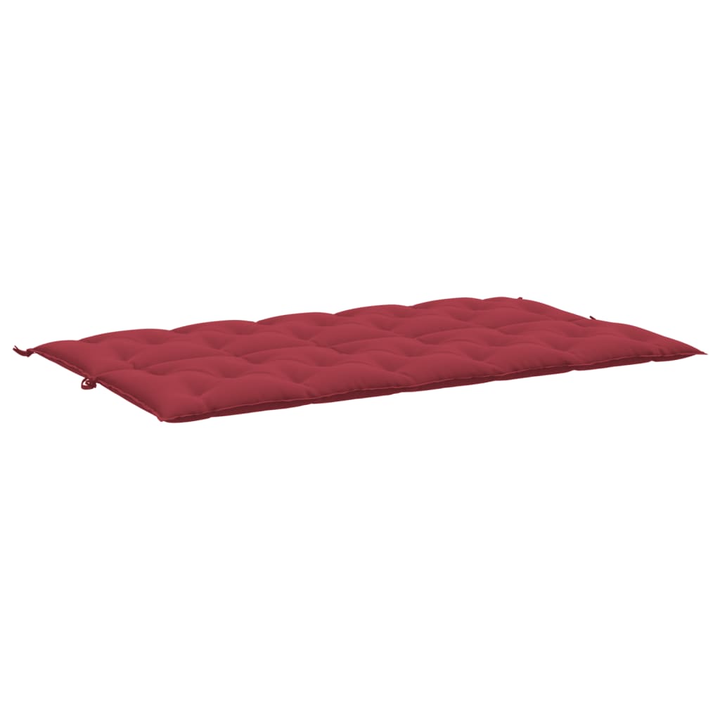 vidaXL Garden Bench Cushion Wine Red 70.9"x(19.7"+19.7")x2.8" Oxford Fabric