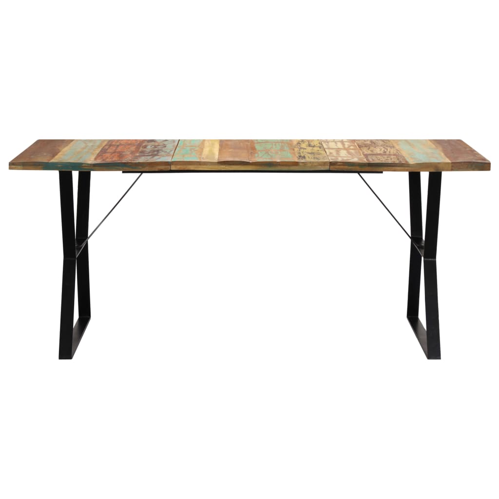 vidaXL Dining Table 70.9"x35.4"x29.9" Solid Reclaimed Wood