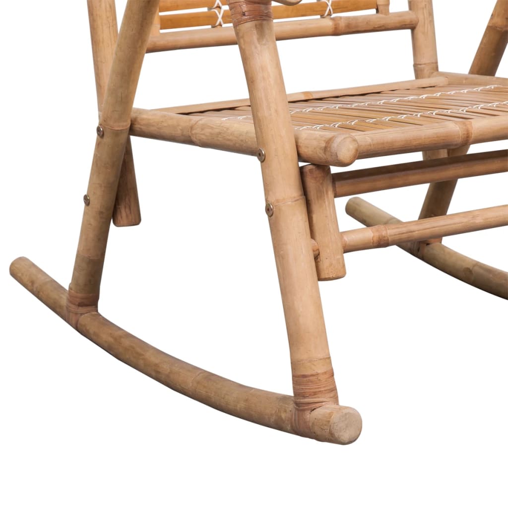 vidaXL Rocking Chair Bamboo