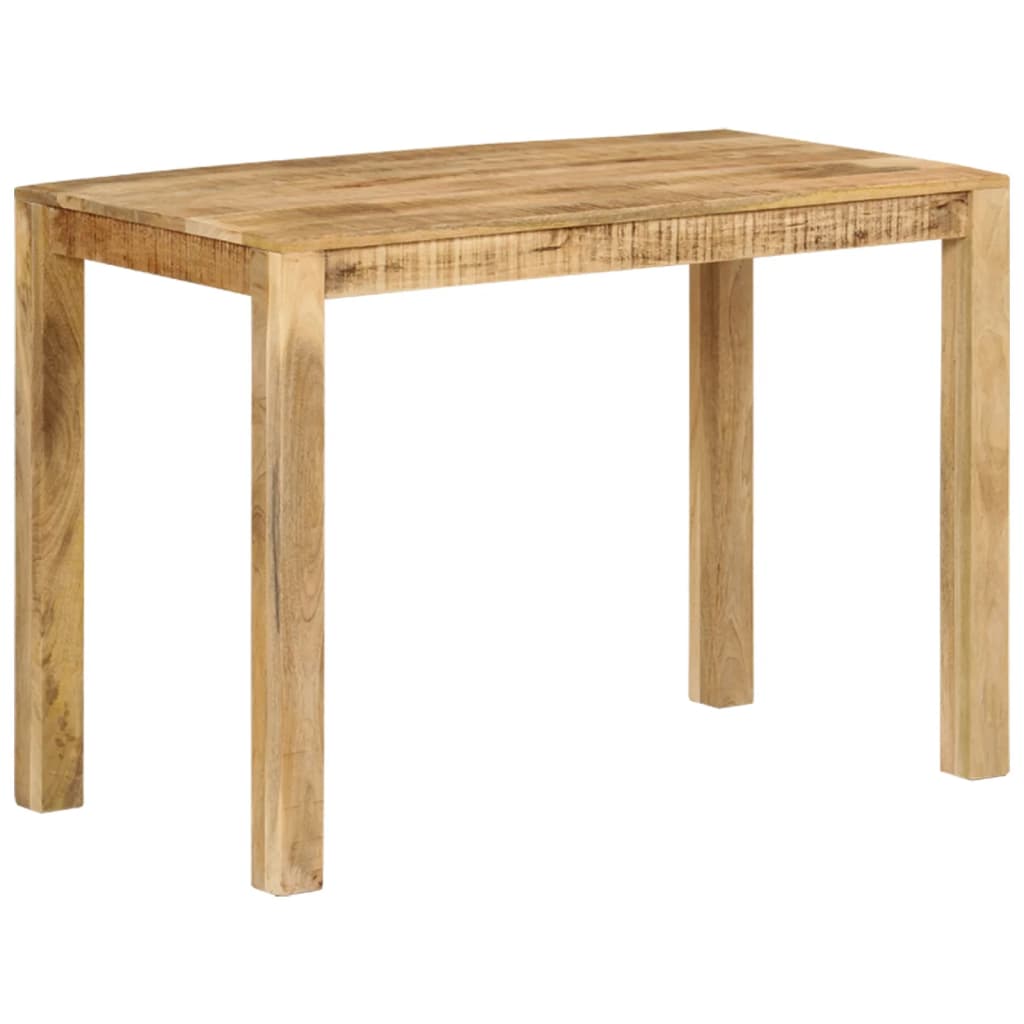 vidaXL Dining Table 43.3"x21.7"x29.9" Solid Wood Mango