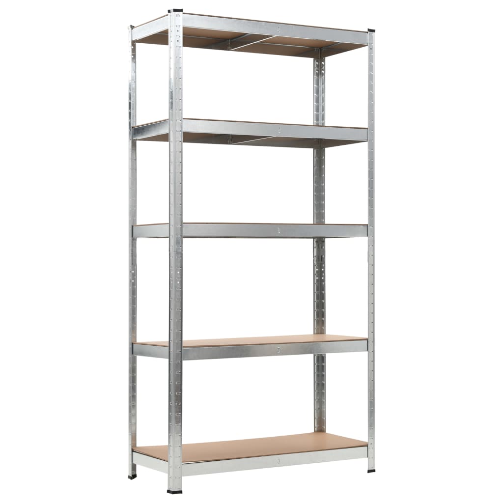 vidaXL Storage Shelves 2 pcs 35.4"x15.7"x70.9" MDF