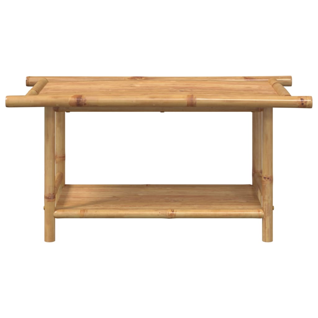 vidaXL Coffee Table 35.4"x19.7"x17.7" Bamboo