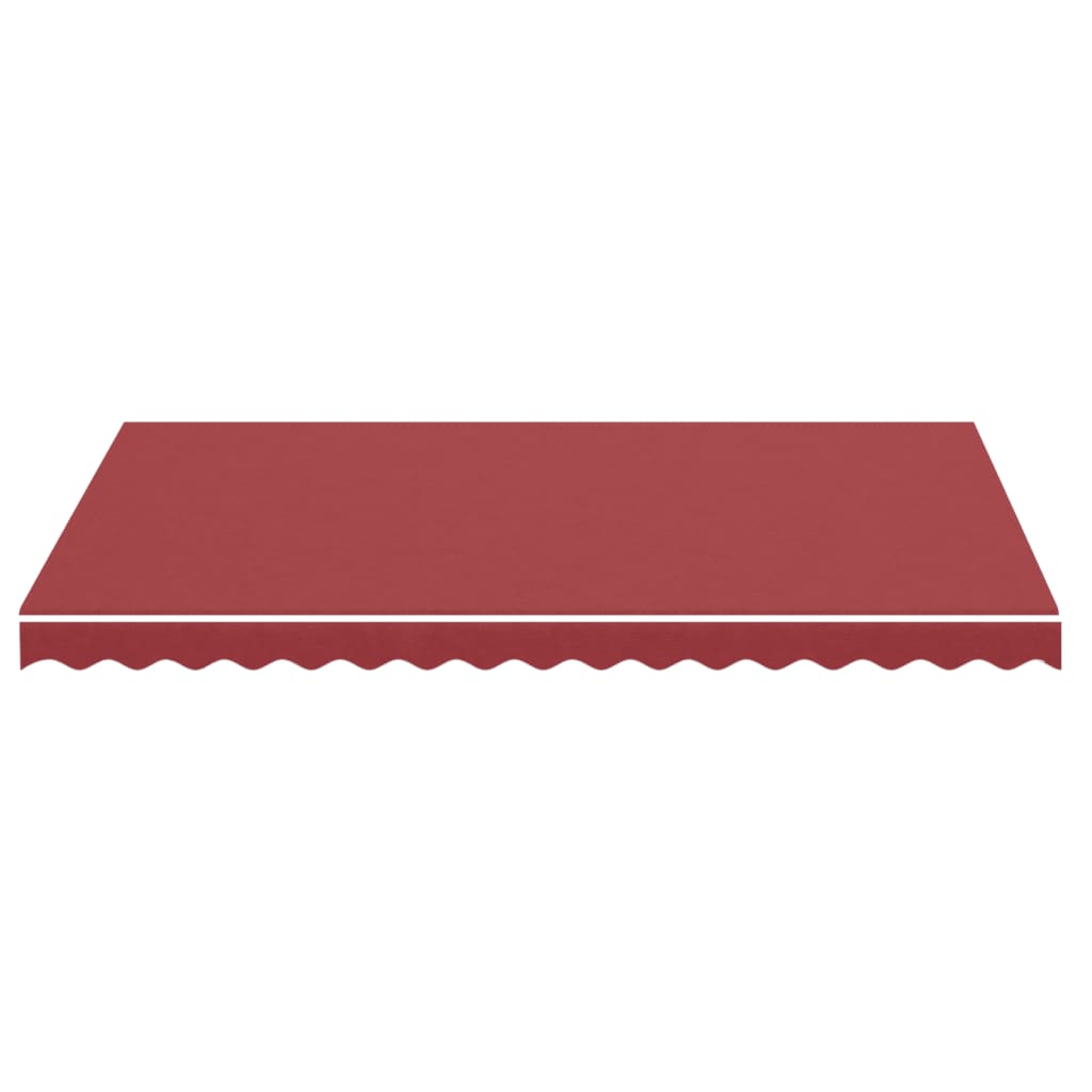 vidaXL Replacement Fabric for Awning Burgundy Red 11.5'x8.2'