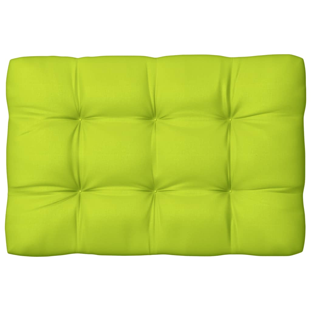 vidaXL Pallet Sofa Cushions 7 pcs Bright Green