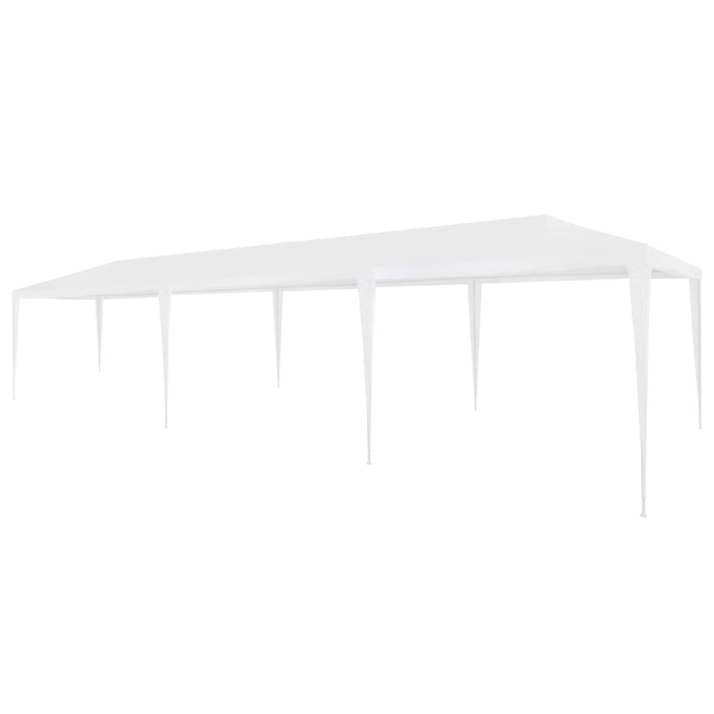 vidaXL Party Tent 9.8'x29.5' PE White