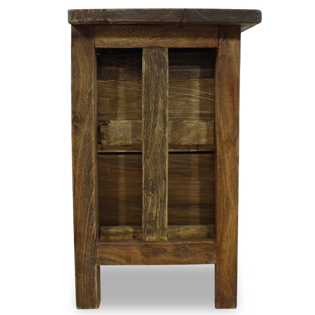 vidaXL Nightstand Solid Reclaimed Wood 15.7"x11.8"x20.1"