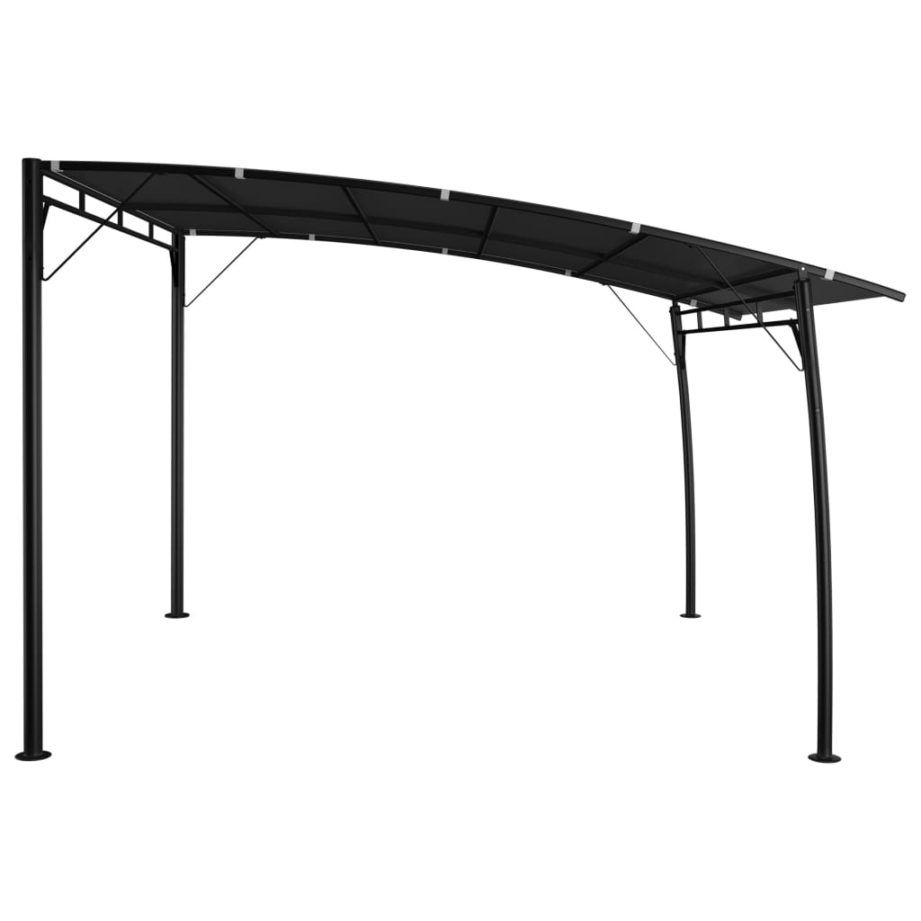 vidaXL Garden Sunshade Awning 118.1"x118.1"x100.4" Anthracite