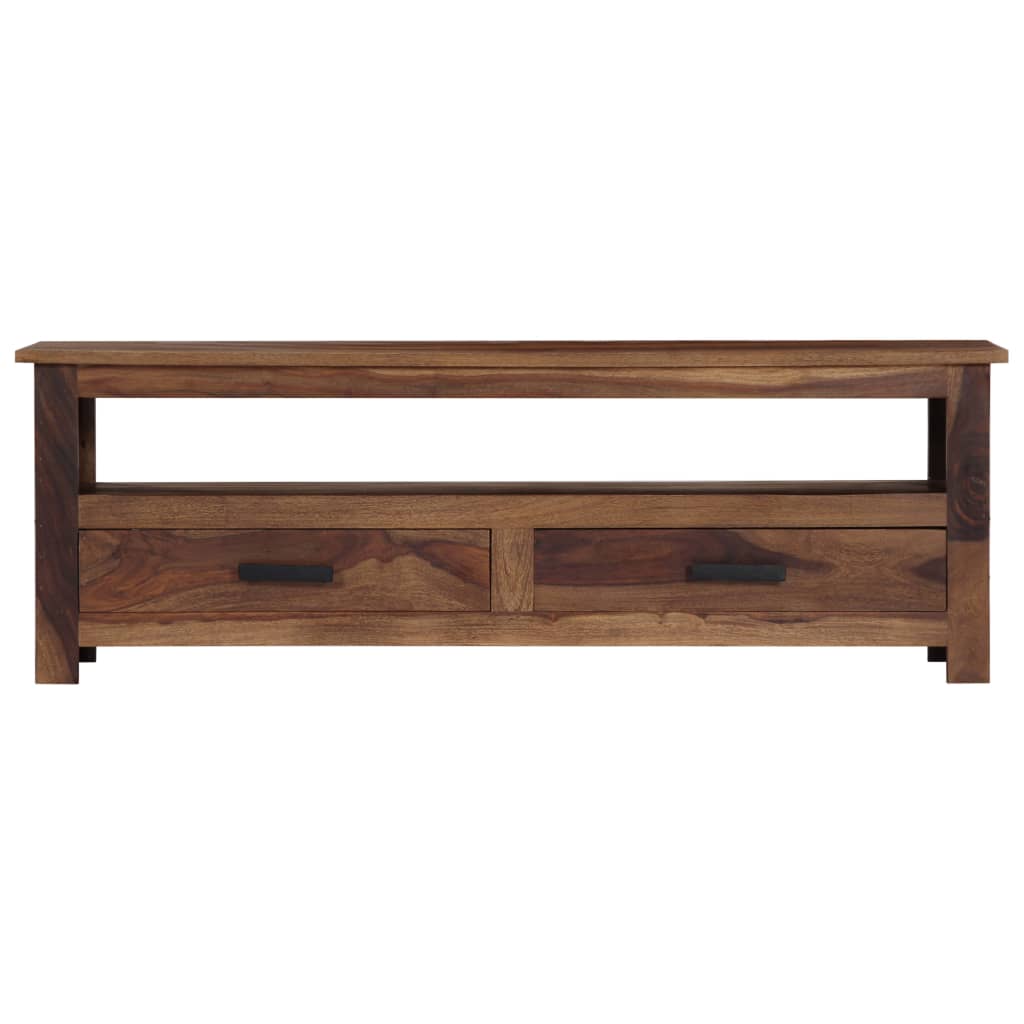 vidaXL TV Stand 46.5"x11.8"x15.7" Solid Wood