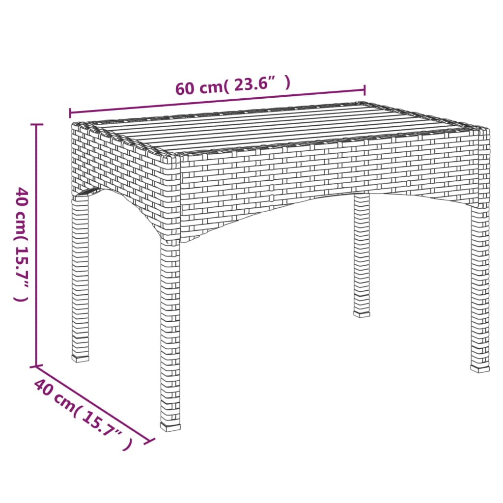 vidaXL 5 Piece Patio Dining Set with Cushions Black Poly Rattan